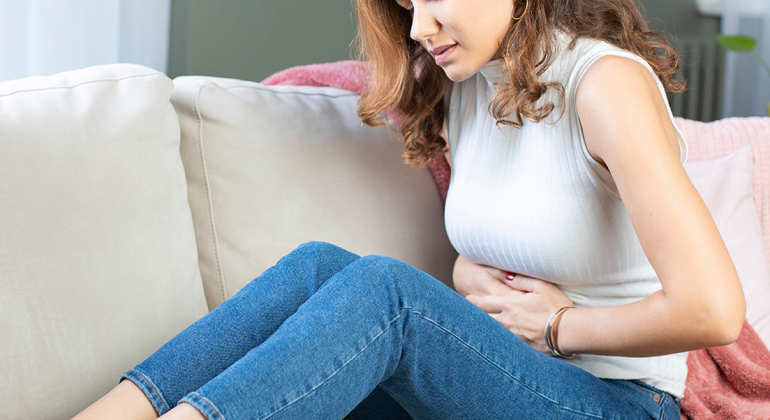 pcos Stomach pain girl Pcod vs Pcos Best gynocological clinic in dubai